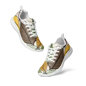 Dipaliz Men's Athletic Shoes Colored Leaves