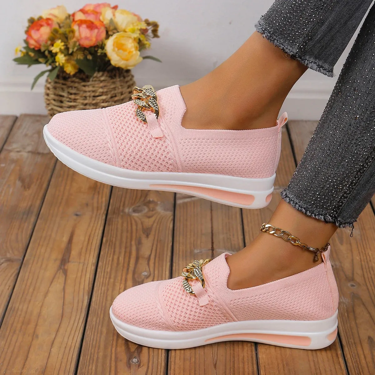 Lightweight Shallow Loafer Sneakers