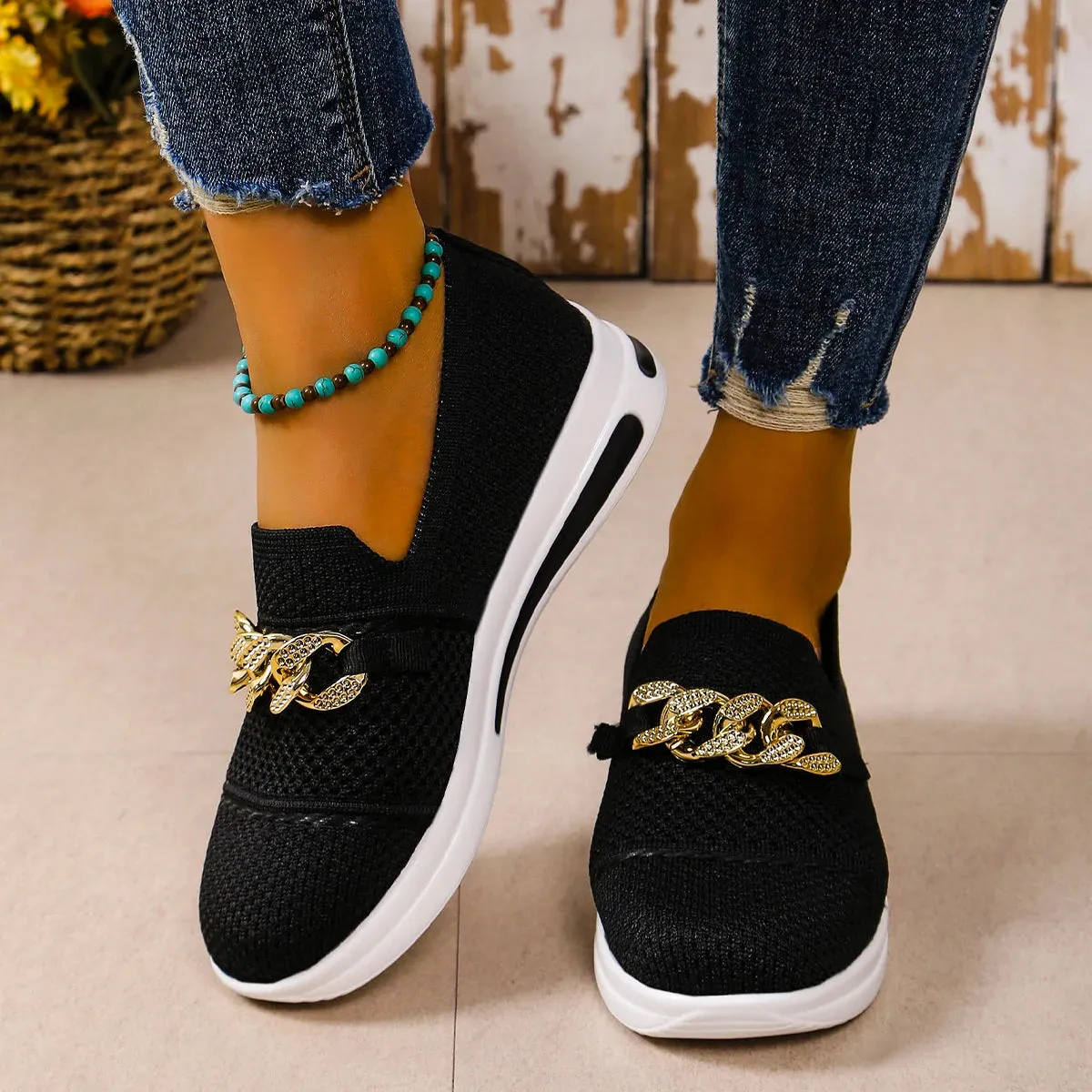 Lightweight Shallow Loafer Sneakers