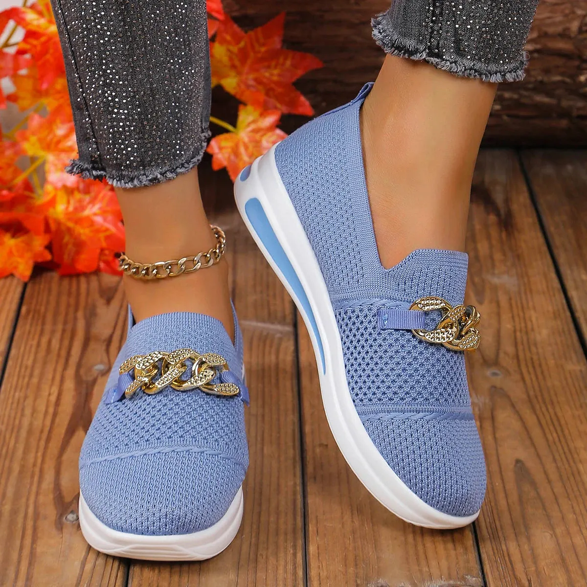 Lightweight Shallow Loafer Sneakers