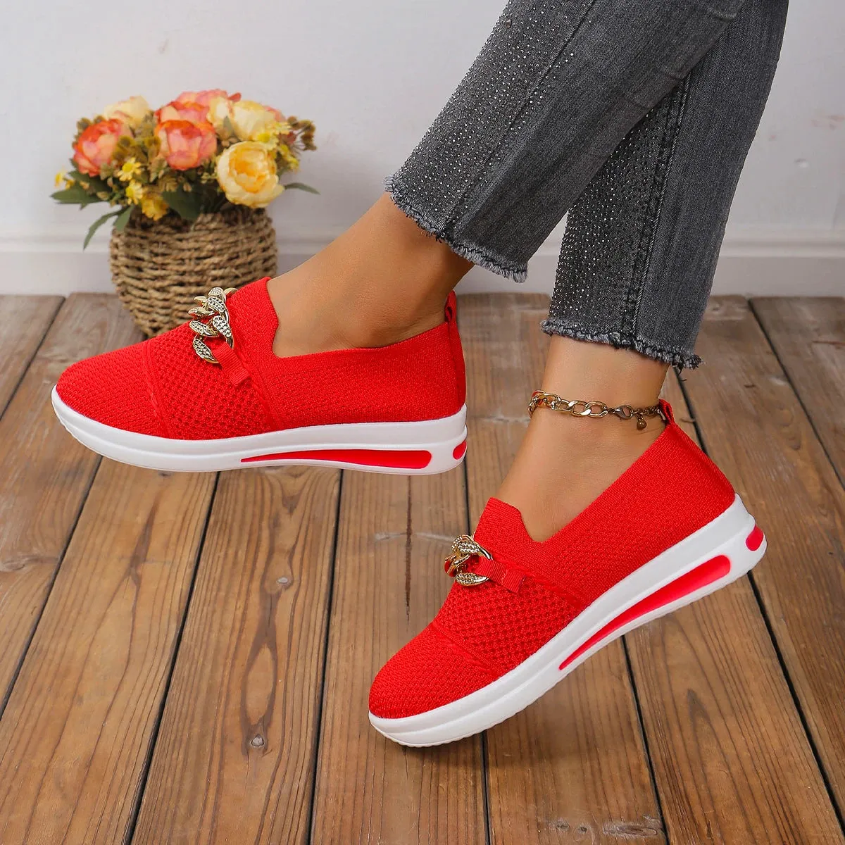 Lightweight Shallow Loafer Sneakers