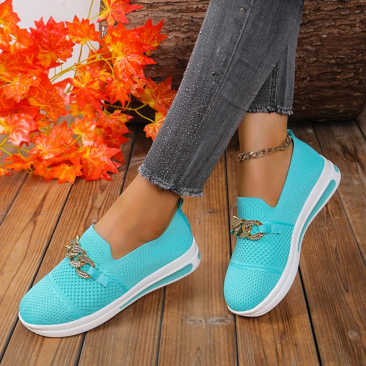 Lightweight Shallow Loafer Sneakers