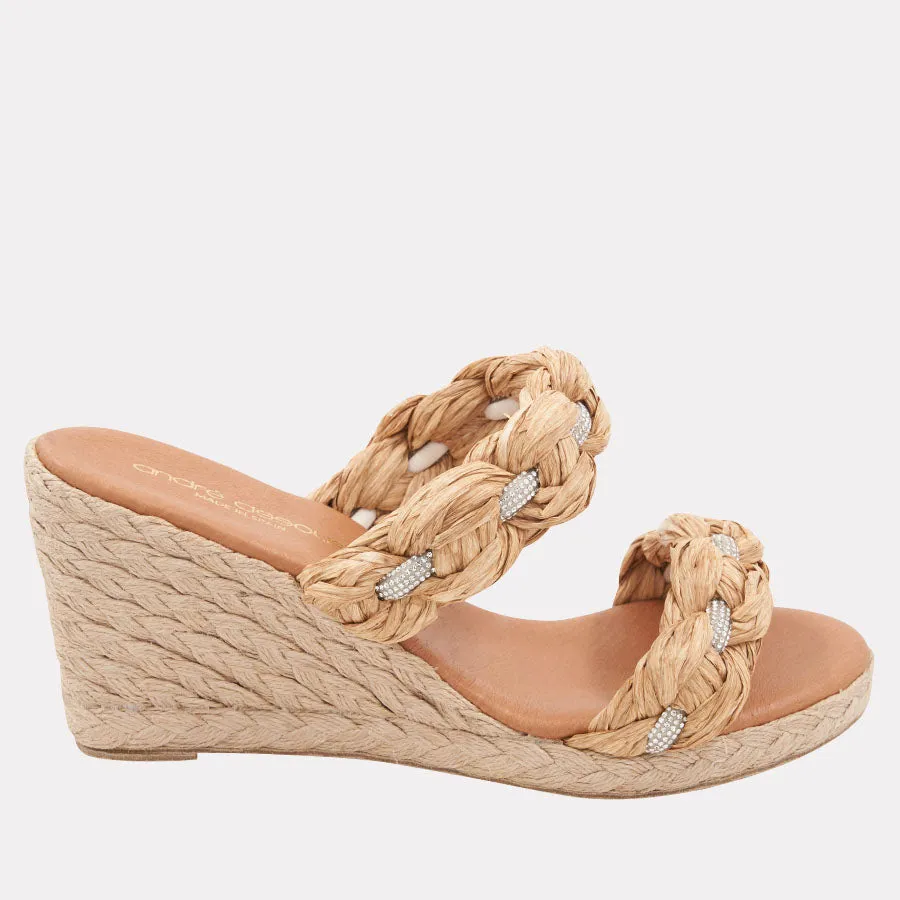 Nolita Crystal Espadrille Wedge