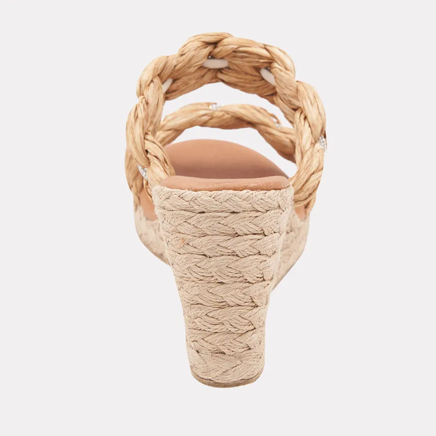 Nolita Crystal Espadrille Wedge