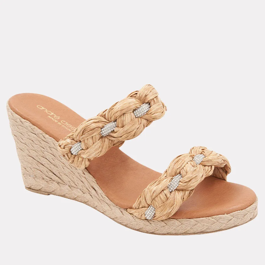 Nolita Crystal Espadrille Wedge