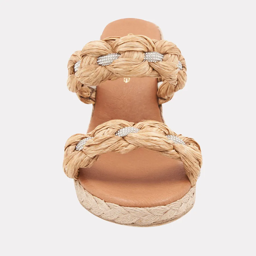 Nolita Crystal Espadrille Wedge