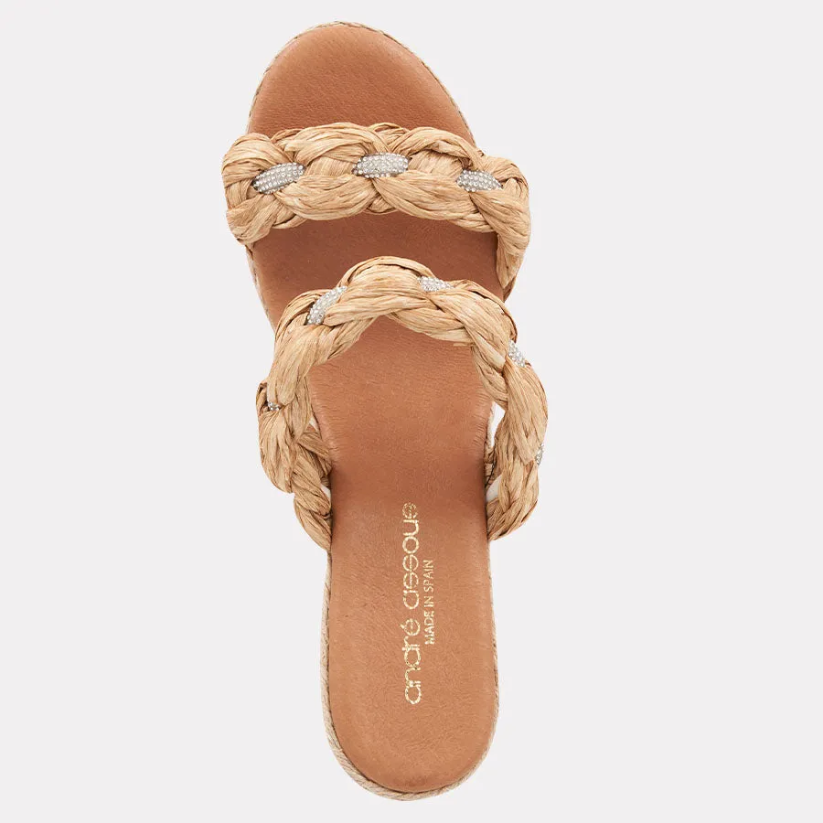 Nolita Crystal Espadrille Wedge