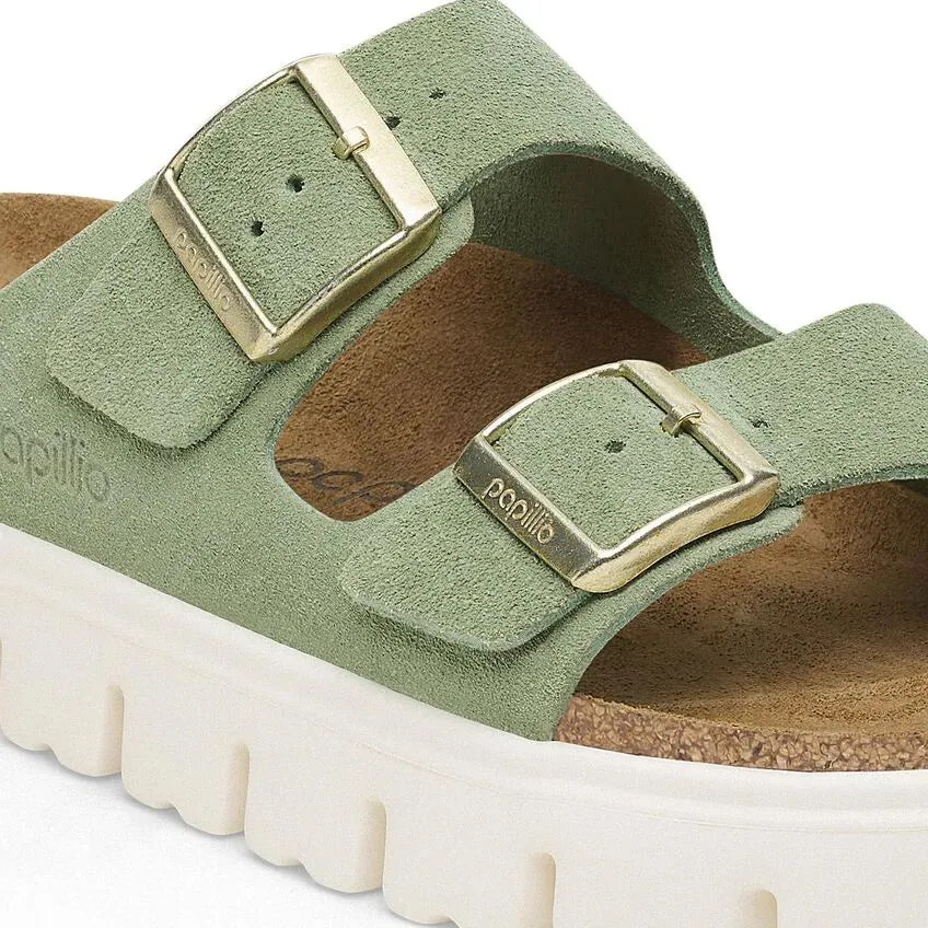 Papillo Arizona Platform Suede Leather
