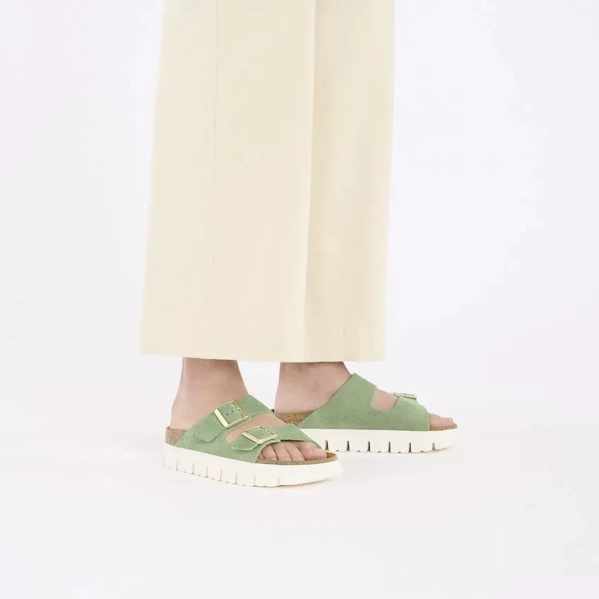 Papillo Arizona Platform Suede Leather