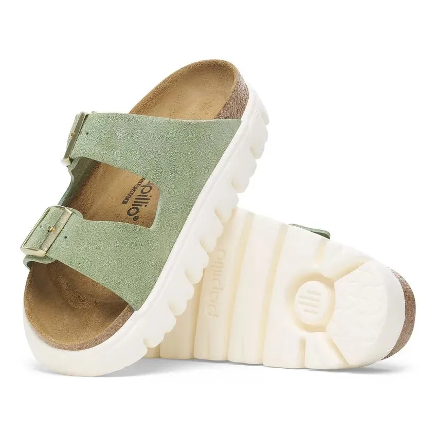 Papillo Arizona Platform Suede Leather