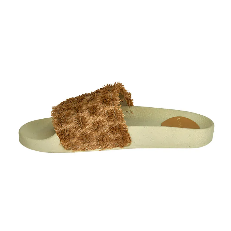 Pom Elastic Slide - Natural - LAST PAIR - Size 36