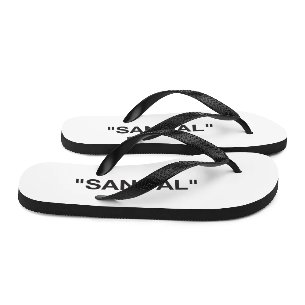 "PRODUCT" Series "SANDAL" Flip Flops White