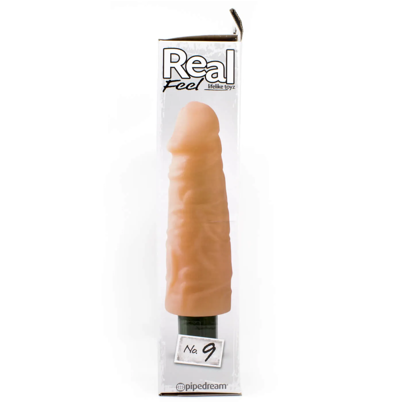 Real Feel No.9 Realistic 9 Inch Vibrating Dildo