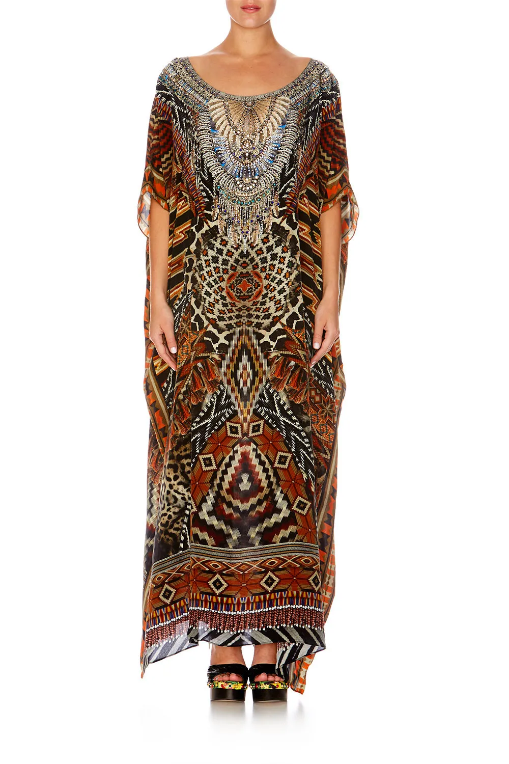 ROUND NECK KAFTAN DAWN OF TIME