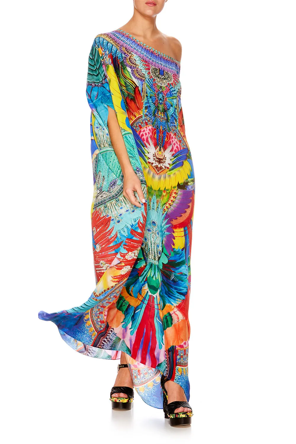 ROUND NECK KAFTAN SHOW GIRL
