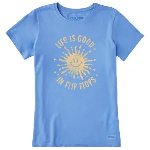 Women's LIG in Flip Flops Sun Short Sleeve Tee